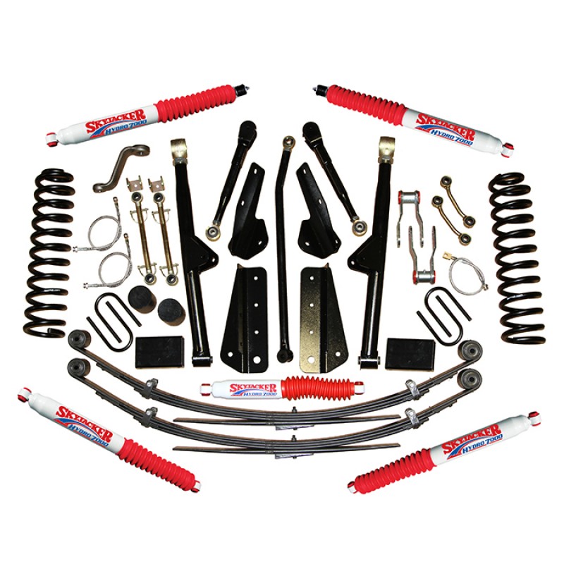 Skyjacker 6" Sport Series Suspension Lift Kit with Long Arm Upgrade and Hydro Shocks for Rear Chrysler 8.25