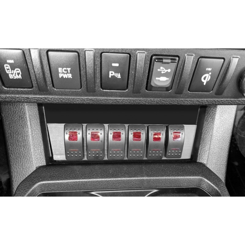 S-TECH Switch Systems 6 Position Control System For Toyota Tacoma With Micro Red LED