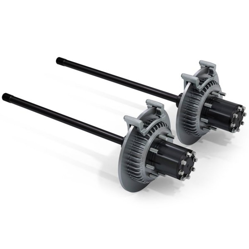 TeraFlex Rear 8-Lug Full Float Conversion Kit with 13.5" Big Rotors