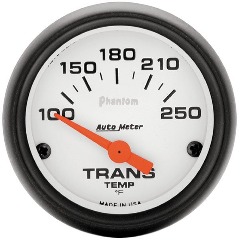 Auto Meter 2" Transmission Temperature, Phantom Series Gauge