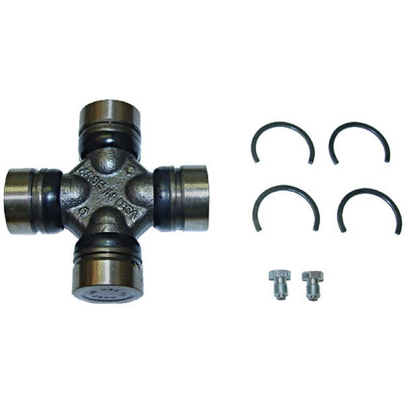 Crown Universal Joint For Front Axles, Greasable (Left or Right)