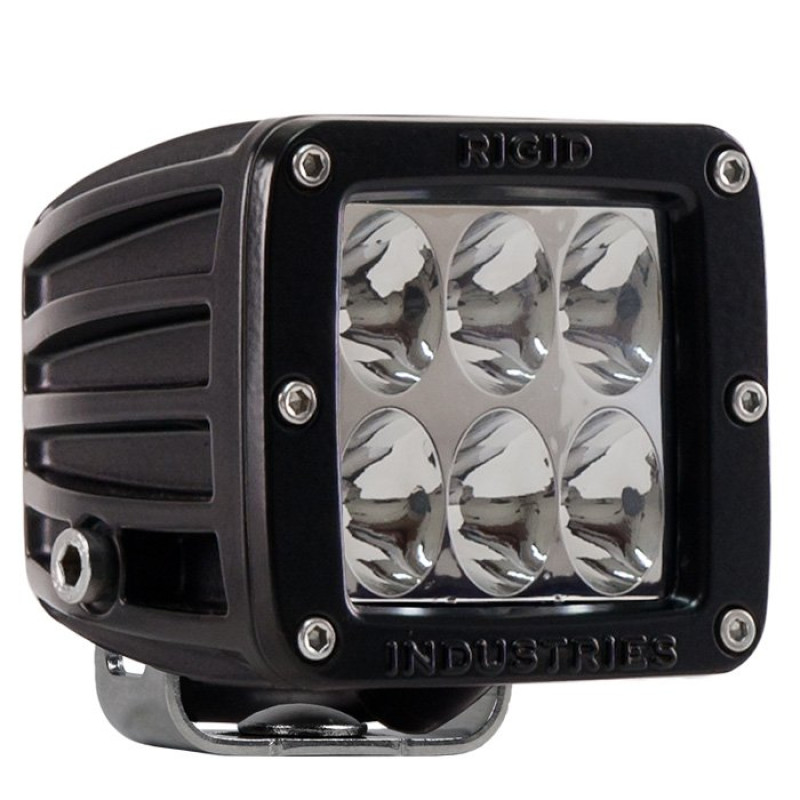 Rigid Industries D-Series 3-3/16" Dually White LED Driving Beam Light, Black - Sold Individually