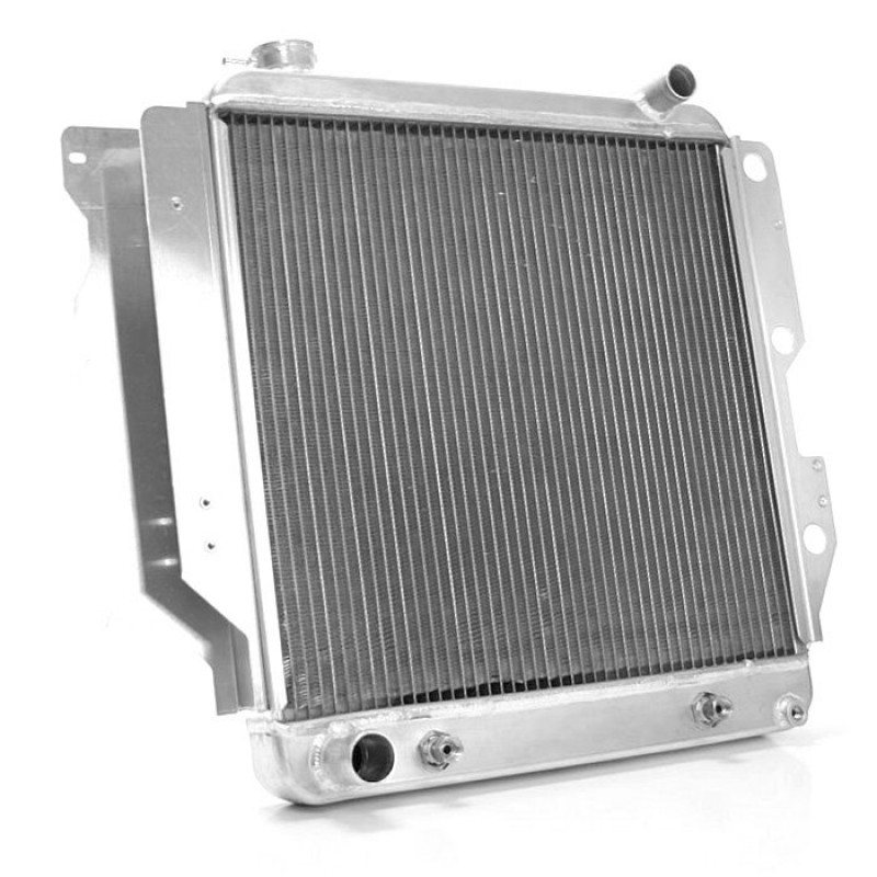 Griffin High Performance Exact Fit Radiator - Aluminum Silver (for Automatic Transmission)