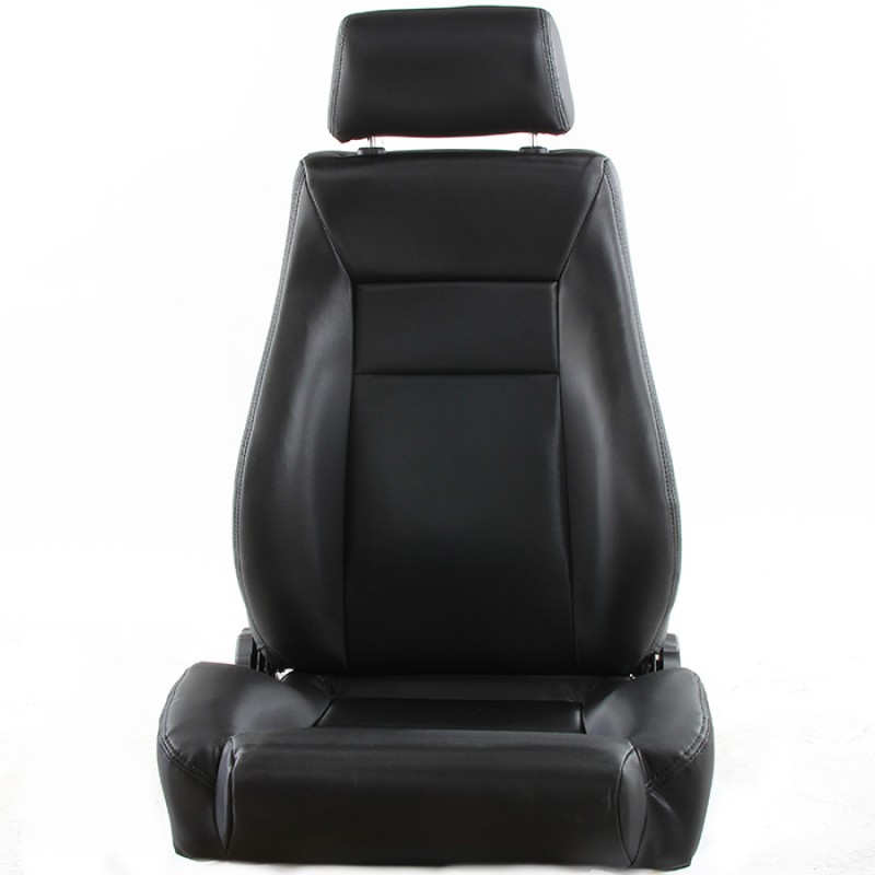 Smittybilt Contour Sport Front Seat with Recliner - Black Denim