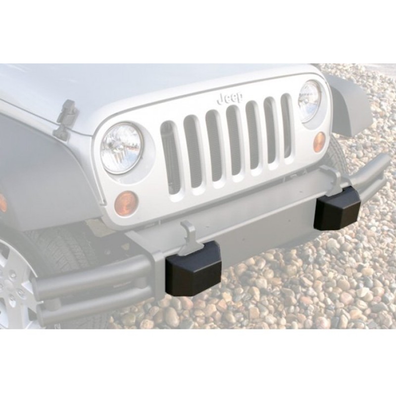 Mopar Front Tubular Bumper Caps Pair Best Prices Reviews At Morris 4x4