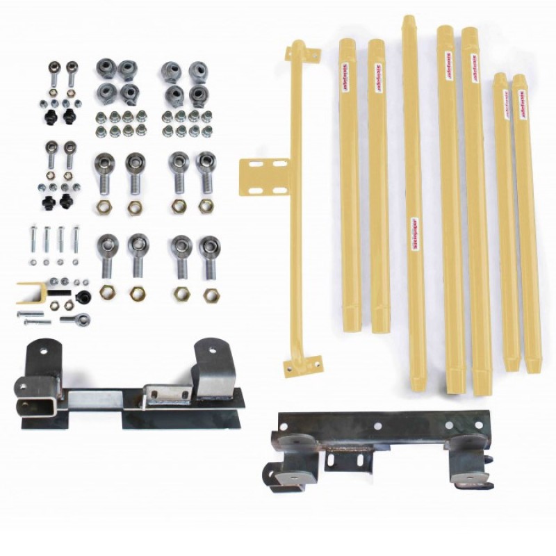 Steinjager Long Arm Travel Kit for 2"-6" Lift and Automatic Transmission, Chrome Moly Tubing - Military Beige