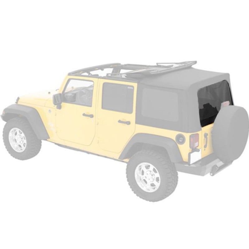 MOPAR Tailgate Tinted Window for Premium Black Sunrider Soft Top | Best  Prices & Reviews at Morris 4x4
