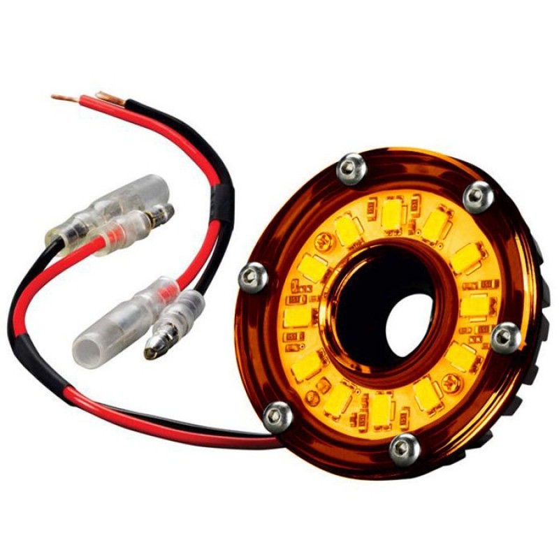 KC HiLiTES 2" Cyclone LED Accessory Light, Amber - Sold Individually