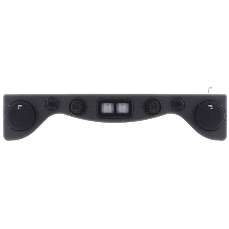 Vdp Six Speaker Overhead Sound Bar Textured Black