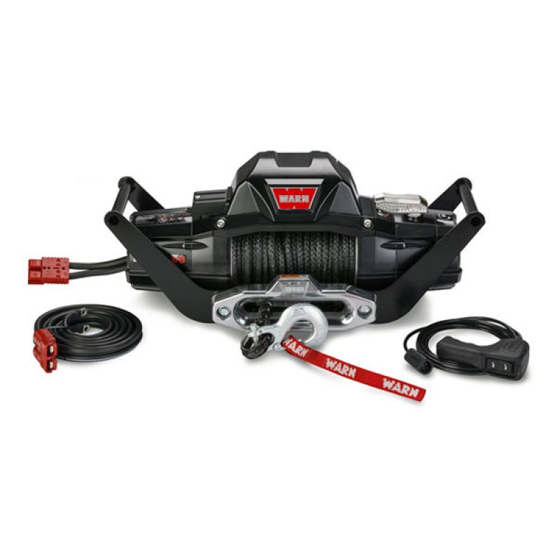 Warn ZEON Multi-Mount Portable Winch Kit with Synthetic Rope and Hawse Fairlead - 8,000 lbs.