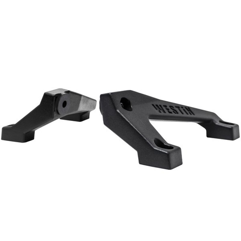 Westin Hd Hood Cowl Mounts For 40 Led Light Bar Textured Black Pair Best Prices Reviews At Morris 4x4