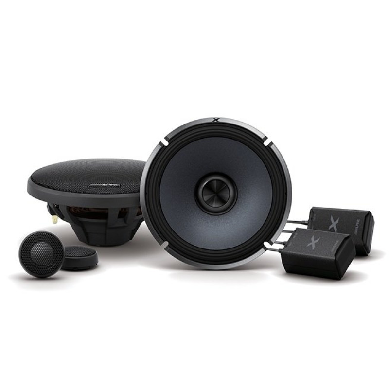 Alpine X-S65C 6.5" Component 2-Way Speaker Set