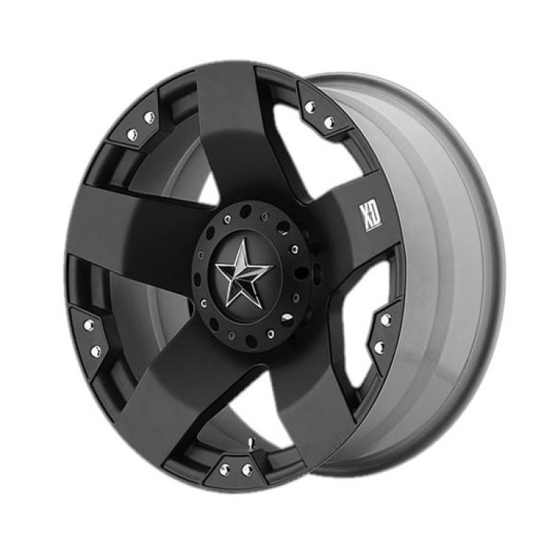 XD Series Rockstar XD775 Matte Black Wheel, (18X9"/5X5")