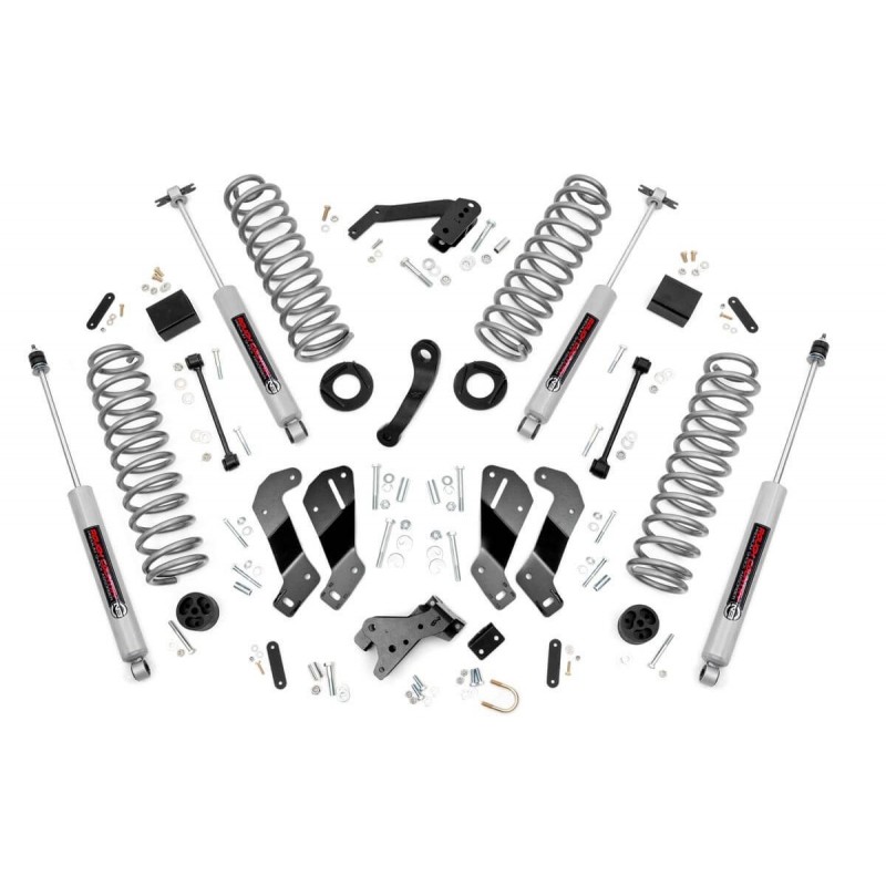2007-2018 Jeep Wrangler JK Unlimited 3.5" Lift Kit by Rough Country 