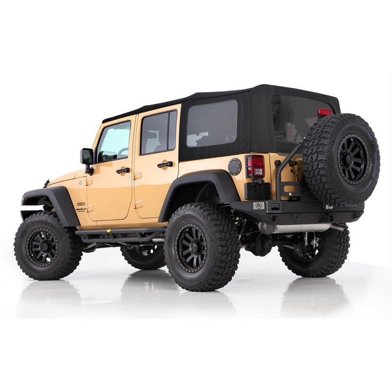 Smittybilt Premium OEM Replacement Canvas Soft Top with Tinted Windows -  Black Diamond | Best Prices & Reviews at Morris 4x4