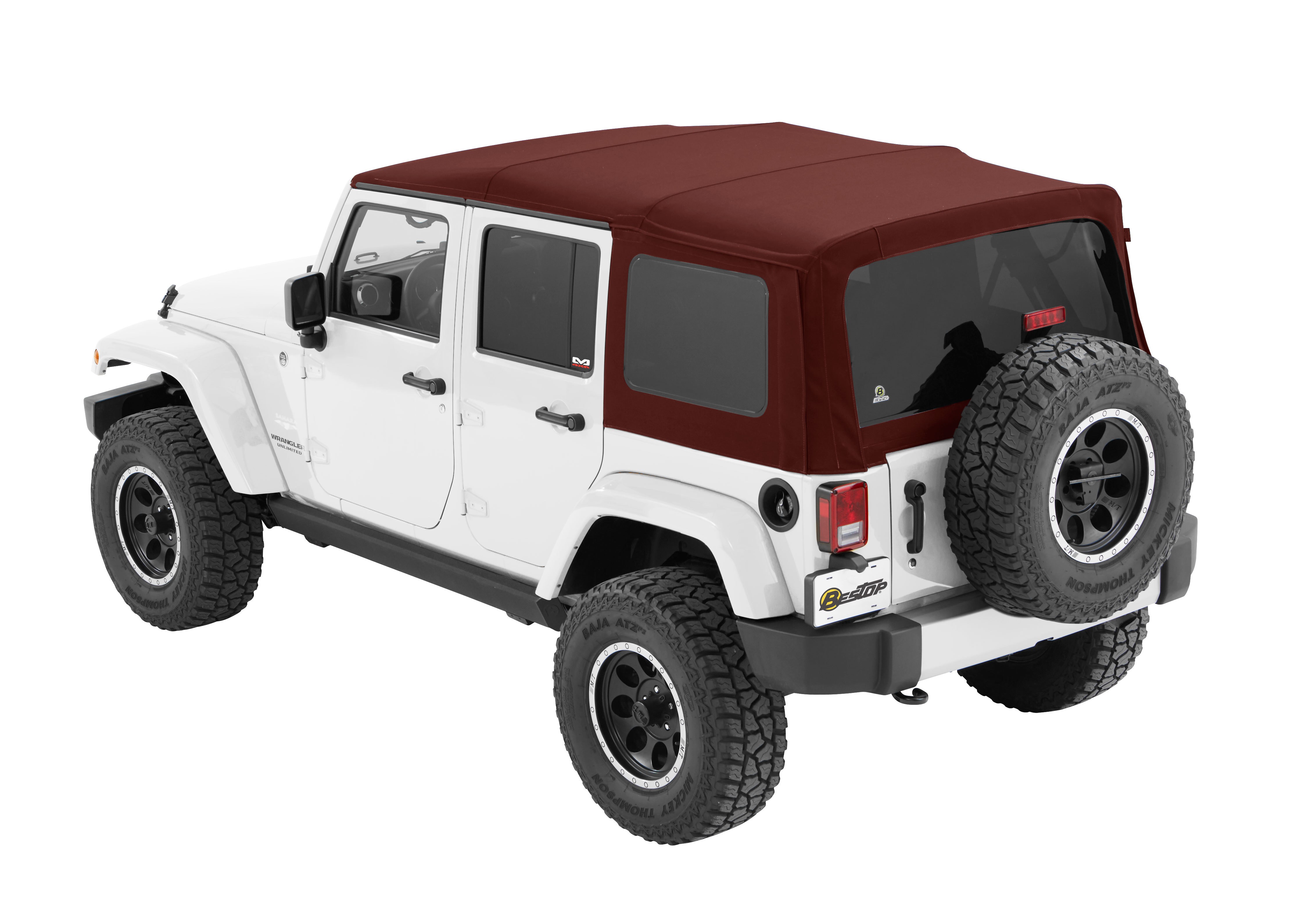 Bestop Twill Supertop Nx Soft Top With Tinted Rear Side Windows