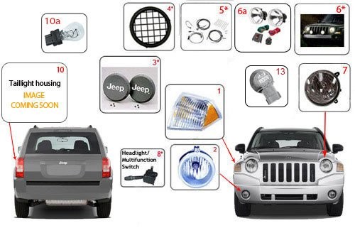 Lights for Jeep Compass