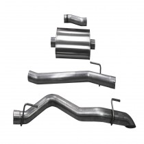 Corsa 3.0" Sport Cat-Back Exhaust System with Single Side Exit Turn Down Tip