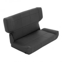 Smittybilt Fold & Tumble Rear Seat Black Denim