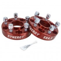 Synergy Manufacturing 1.25" Hub Centric Wheel Spacer, 5X4.5 Bolt Pattern, 1/2-20 UNF Stud Size - Pair