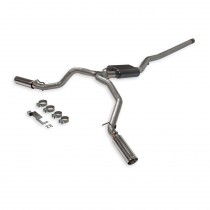 Flowmaster American Thunder Cat-Back Exhaust System, Duel Side Exit, Polished Tips, Gladiator JT 3.6L