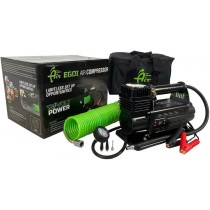 Up Down Air - Portable Air Compressor System 5.6 CFM With Storage Bag, Hose & Attachments - Single Motor