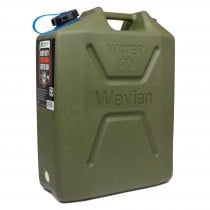 Wavian Heavy Duty Plastic Water Can - 5 Gallon (22L) Green