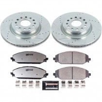 Power Stop Front Z36 Truck & Tow Brake Pad and Rotor Kit for 2019+ Dodge Ram 1500