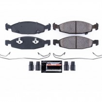 Power Stop Front Z23 Evolution Carbon-Fiber Ceramic Brake Pads for 99-03 Jeep Grand Cherokee WJ