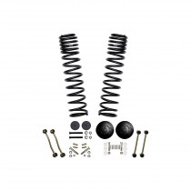 Skyjacker 2.5" Suspension Lift Kit with Front Dual Rate Long Travel Coils and Rear Coil Spring Spacers for 2020-Up Jeep Gladiator JT Non-Rubicon Diesel 4WD