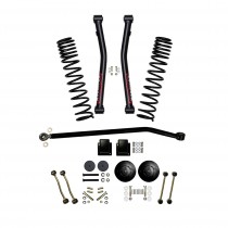 Skyjacker 3.5" Suspension Lift Kit with Front Dual Rate Long Travel Coils and Rear Coil Spring Spacers for 2020-Up Jeep Gladiator JT Non-Rubicon Gas 4WD