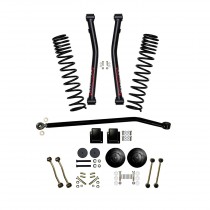 Skyjacker 3.5" Suspension Lift Kit with Front Dual Rate Long Travel Coils and Rear Coil Spring Spacers for 2020-Up Jeep Gladiator JT Non-Rubicon Diesel 4WD