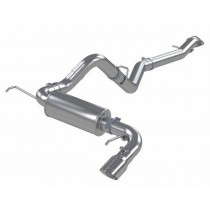 MBRP 3" Cat-Back Exhaust System - T304 Stainless Steel, Single Rear Exit for 2021+ Ford Bronco 2.3L/ 2.7L EcoBoost 2/4-Door