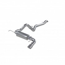 MBRP 3" Cat-Back Exhaust System - Aluminized Steel, Single Rear Exit for 2021+ Ford Bronco 2.3L/ 2.7L EcoBoost 2/4-Door