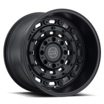 Black Rhino Arsenal 16"x8" Wheel, Bolt Pattern 6x5.5", BS 5.11", Offset -10, Bore 112.1 - Textured Matte Black