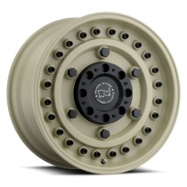 Black Rhino Armory 16"x8" Wheel, Bolt Pattern 5x4.5", BS 4.1", Offset -10, Bore 76.1 - Desert Sand