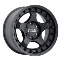 Black Rhino Bantam 16"x8" Wheel, Bolt Pattern 5x5", BS 4.11", Offset -10, Bore 71.6 - Textured Black