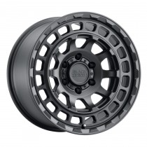 Black Rhino Chamber 16"x8" Wheel, Bolt Pattern 5x4.5", BS 4.1", Offset -10, Bore 76.1 - Matte Black