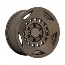 Black Rhino Muzzle 17"x9" Wheel, Bolt Pattern 5x5", BS 4.29", Offset -18, Bore 71.6 - Matte Bronze