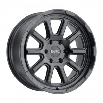 Black Rhino Chase 18"x8" Wheel, Bolt Pattern 5x5", BS 4.89", Offset 10, Bore 71.6 - Matte Black