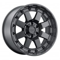 Black Rhino Cleghorn 18"x9" Wheel, Bolt Pattern 6x5.5", BS 4.3", Offset -18, Bore 112.1 - Matte Black