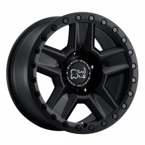 Black Rhino Ravine 20"x9" Wheel, Bolt Pattern 6x5.5", BS 4.3", Offset -18, Bore 112.1 - Matte Black