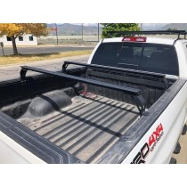 Eezi-Awn Additional K9 Bed Rail Load Bar Assembly for Toyota Tacoma 2nd & 3rd Gen, Bed Rail Mount Legs, 1400mm Load Bar