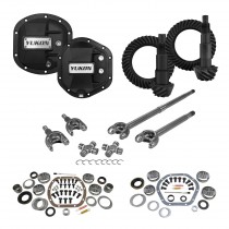 Yukon Stage 3 Complete Gear & Install Kit with Dif Covers and Front Axles for Jeep Wrangler JK (Non-Rubicon) - 5.13 ratio 