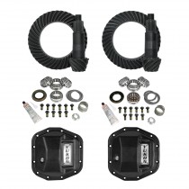 Yukon Stage 2 Complete Gear & Install Kit with Dif Covers for Wrangler JL & Gladiator JT Rubicon Dana 44 Front & Rear - 5.13 Ratio