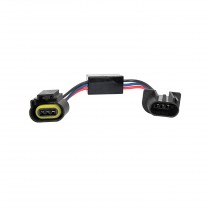 Vision X Single High 4 Adapter with H13 Plugs (Keeps Low Beams On When High Beam Activated)