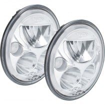 Vision X 7" Round VX LED Headlight with Low-High-Halo (Pair)