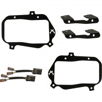 Vision X Factory Headlight Upgrade Bracket Kit for 2008-2019 Polaris RZR 900\S\4\570\170 with Wiring Adapters