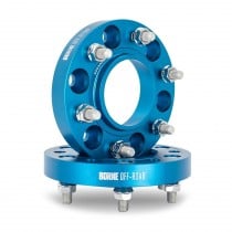 Mishimoto Borne Off-Road 2" Wheel Spacers, 6x139.7mm Bolt Pattern, 93.1mm Center Bore, Blue - Pair