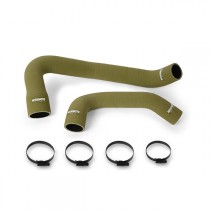 Mishimoto Jeep Wrangler 6 Cyl Silicone Olive Drab Hose Kit, 1997-2006